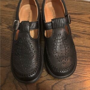 Supreme Black Mary Jane Loafers